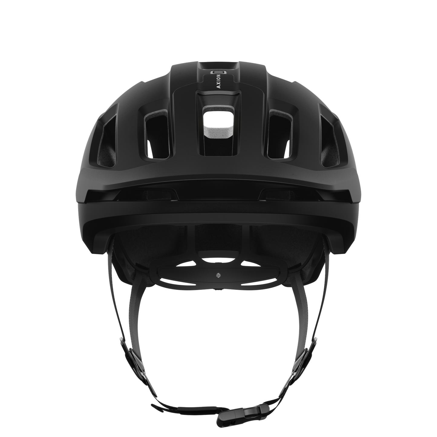 Kask MTB POC AXION RACE MIPS czarny/biały matowy