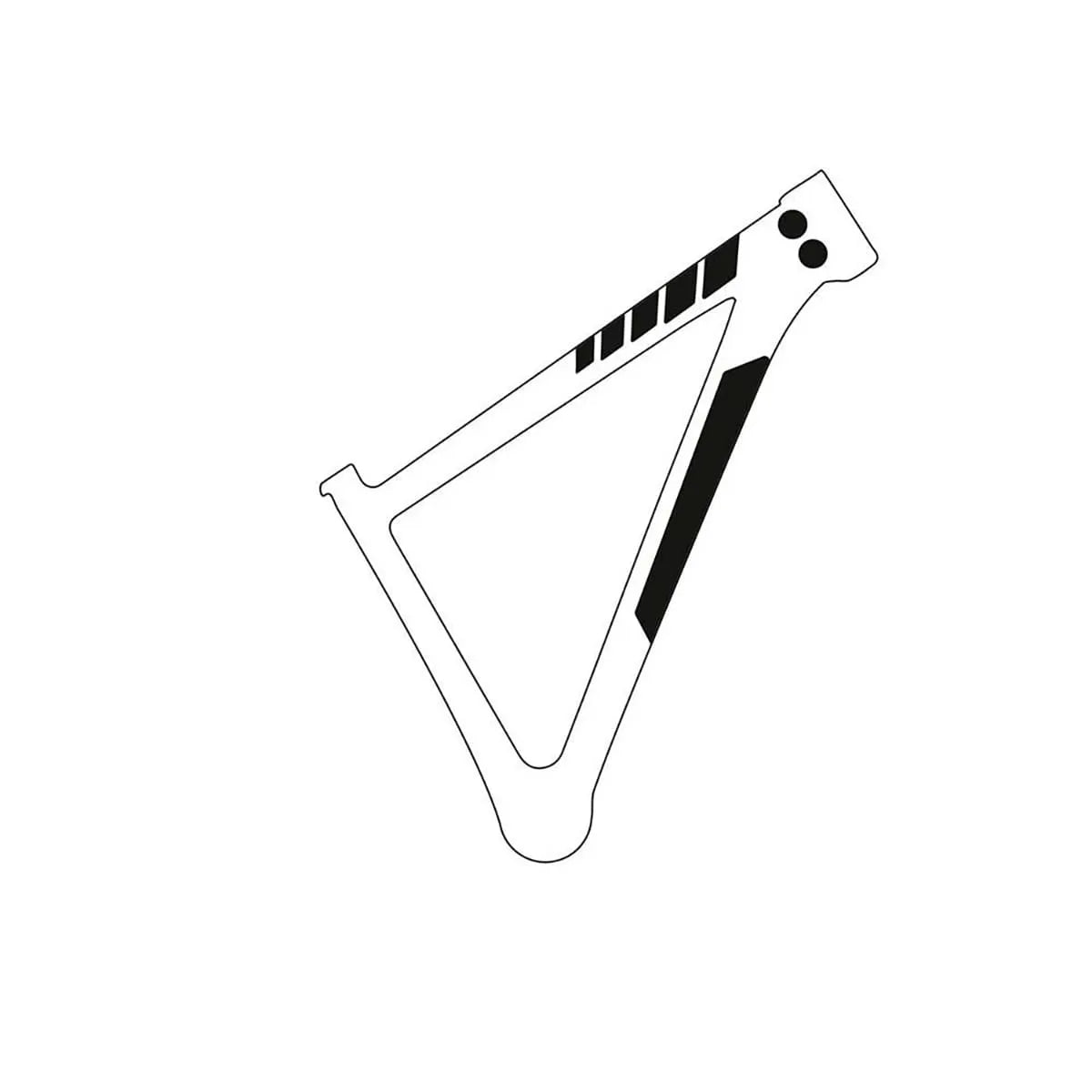 Ochraniacz ramy ALL MOUNTAIN STYLE BASIC czarny