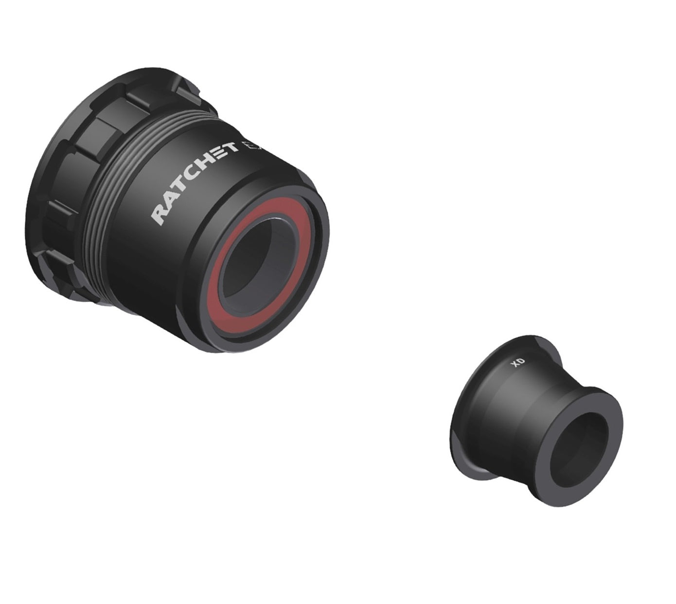 Korpus wolnego koła DT SWISS Ratchet EXP Typ Sram XD Oś 12x142/148 mm Aluminium Standard