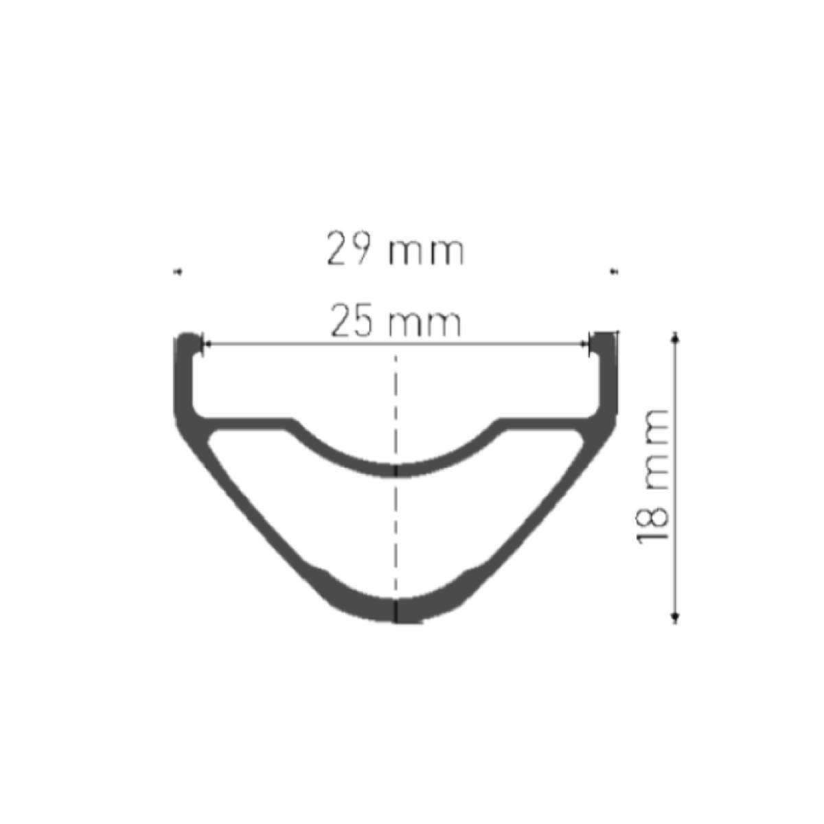 Koło przednie DT SWISS XR 1700 SPLINE 25 mm 29" 15x110 mm Boost