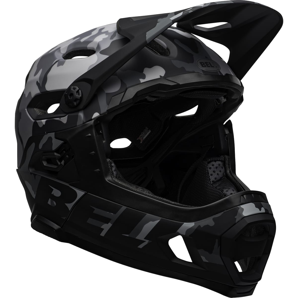 Kask MTB BELL SUPER DH MIPS Black/Camo