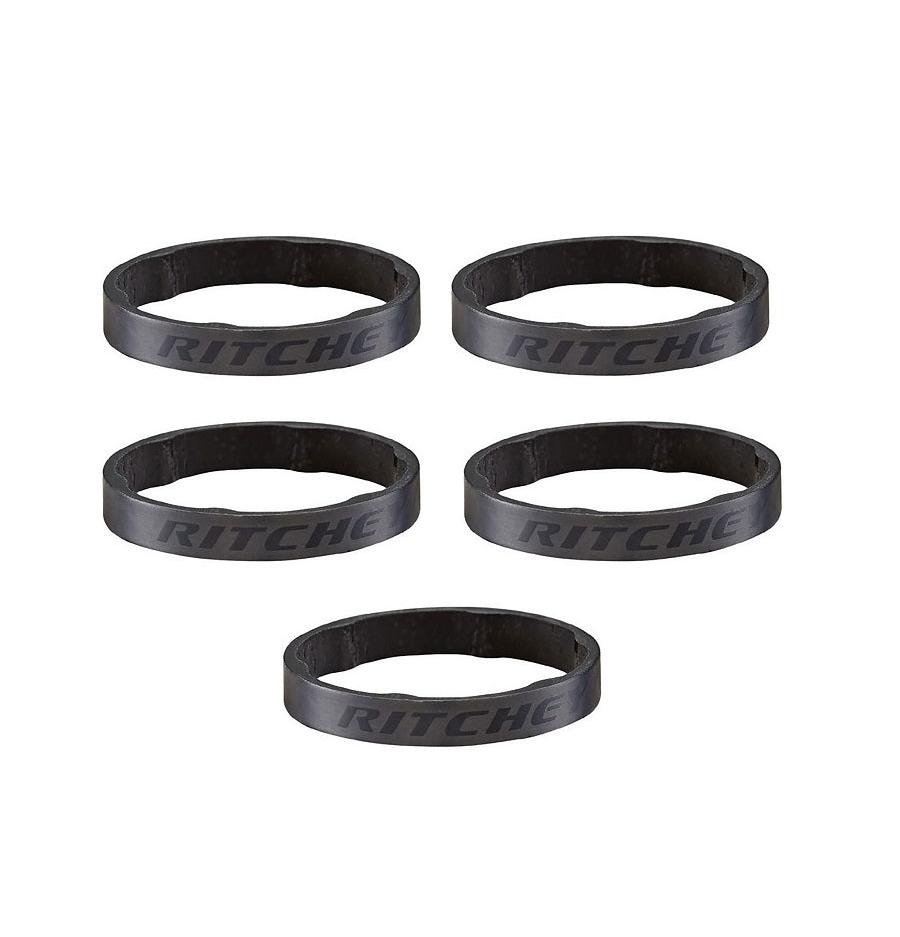 Podkładka RITCHEY WCS CARBON Headset Spacer 1"1/8 Carbon Matt UD 5mm (5 szt.)
