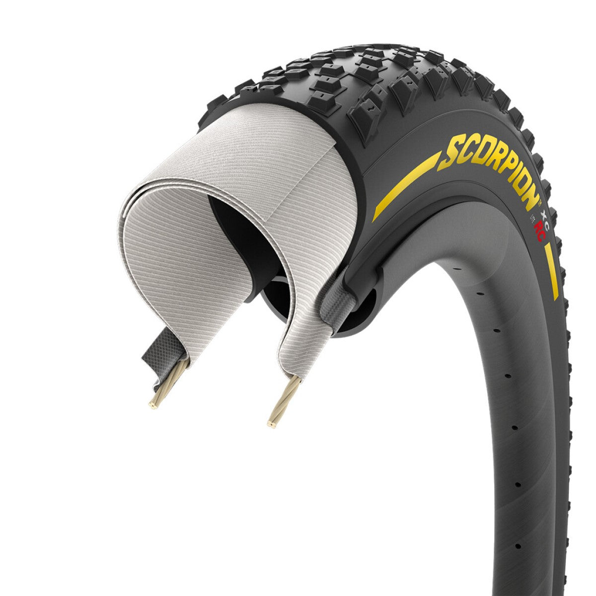 PIRELLI SCORPION XC RC COLOUR EDITION 29x2.40 Lite tire Tubeless Ready Soft Black