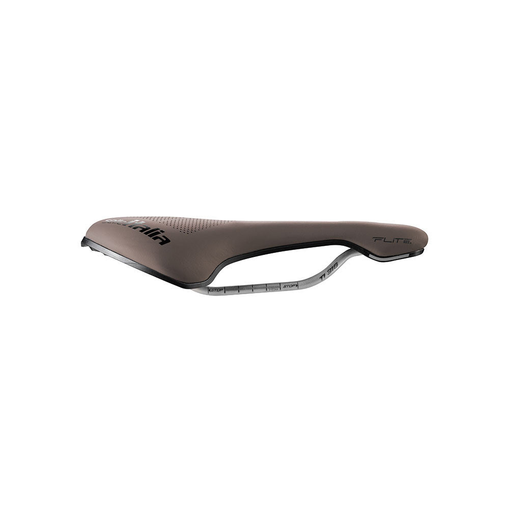 Siodełko SELLE ITALIA FLITE BOOST GRAVEL SUPERFLOW S Rails TI316 Brown
