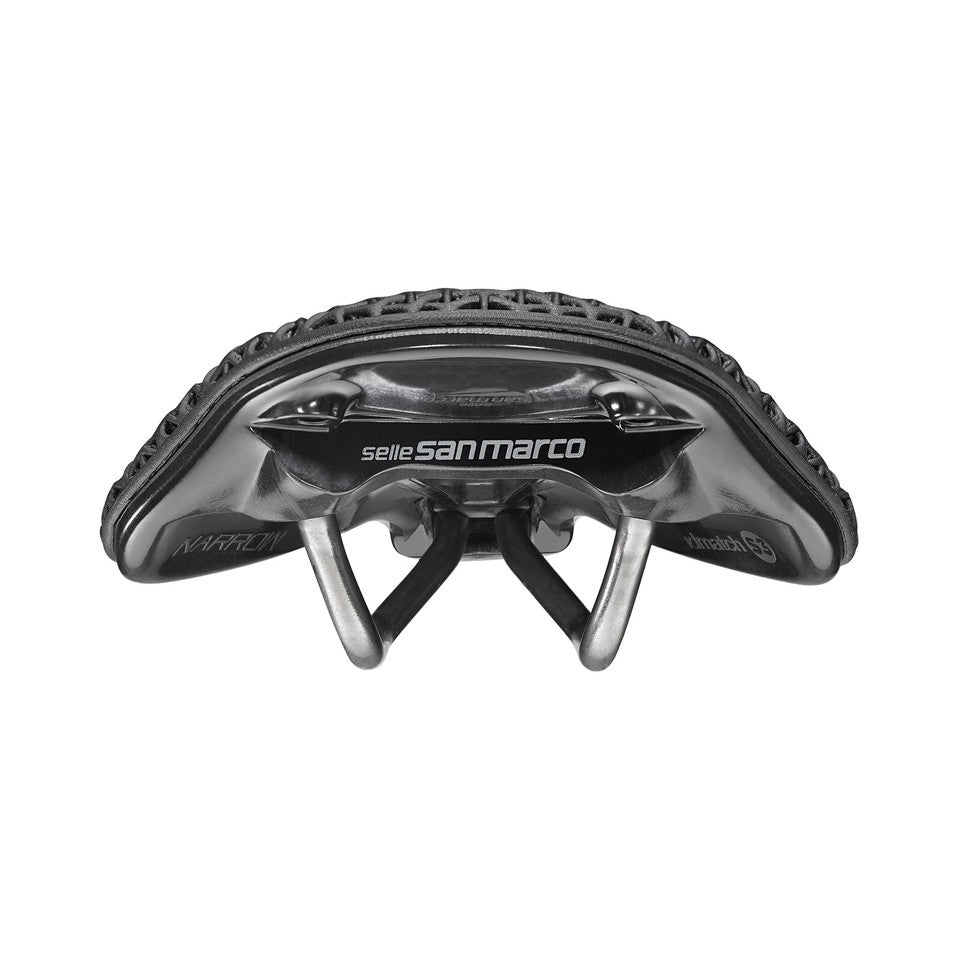 Saddle SAN MARCO SHORTFIT 2.0 3D OPEN-FIT RACING S3 Width 140mm Rails Alu Xsilite