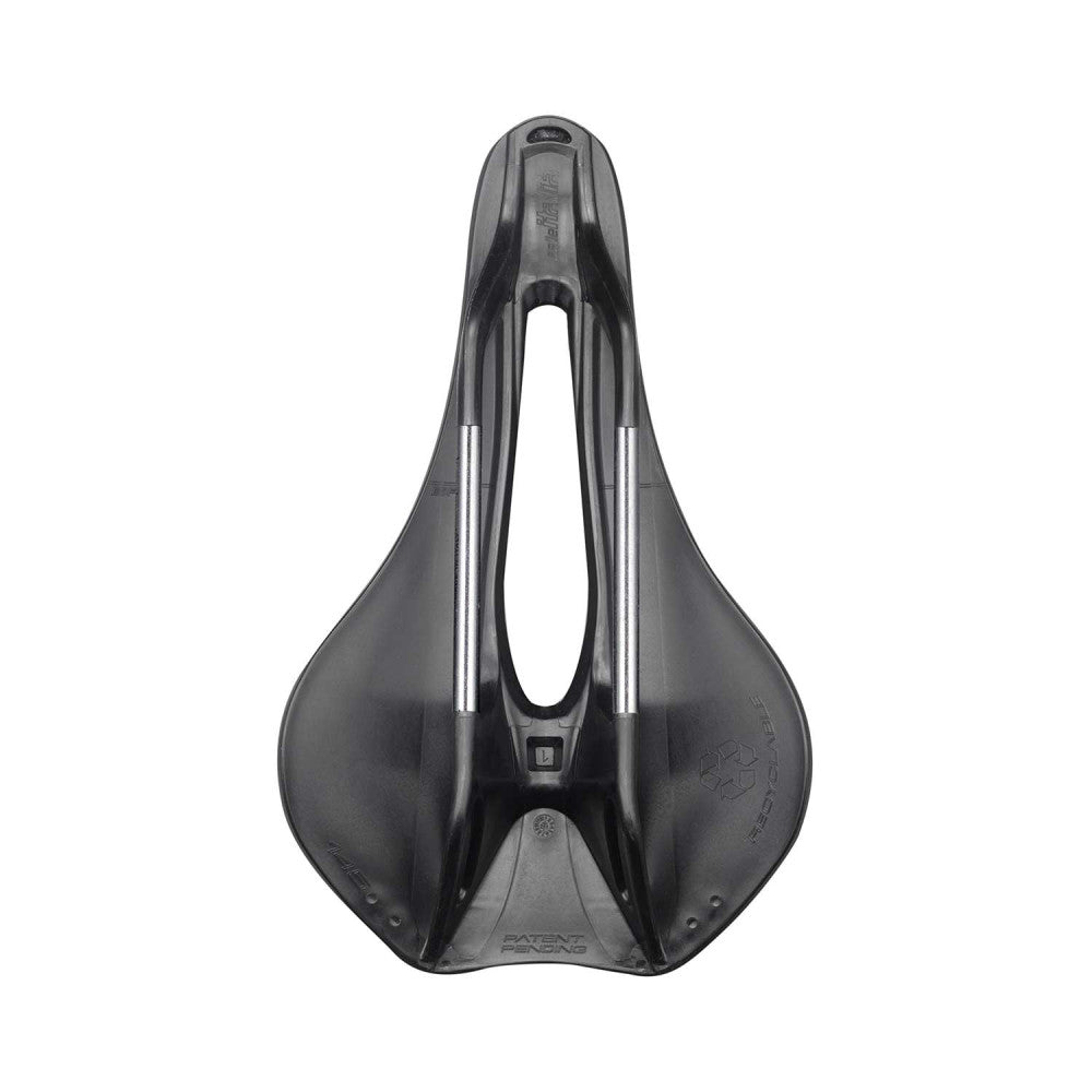 Siodełko SELLE ITALIA MODEL X GREEN SUPERFLOW L Rails Fec Black