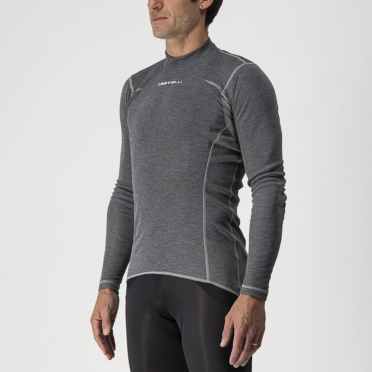 CASTELLI FLANDERS WARM Bielizna z długim rękawem szary