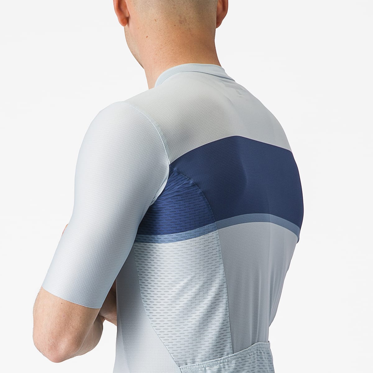 CASTELLI TRADIZIONE Koszulka z krótkim rękawem niebieska