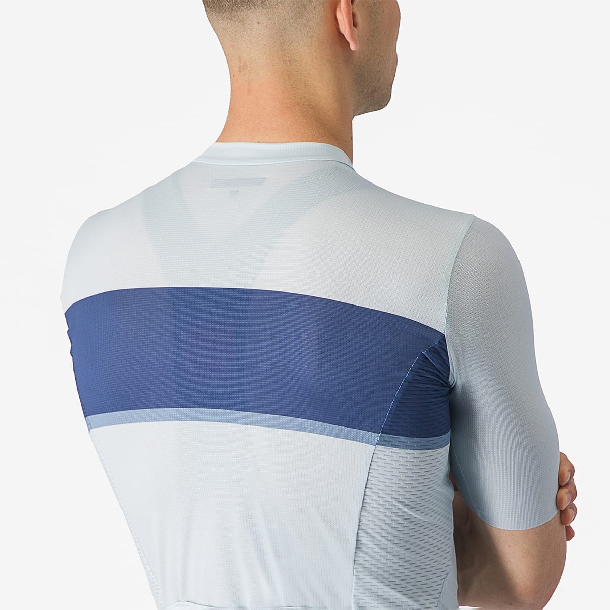 CASTELLI TRADIZIONE Koszulka z krótkim rękawem niebieska
