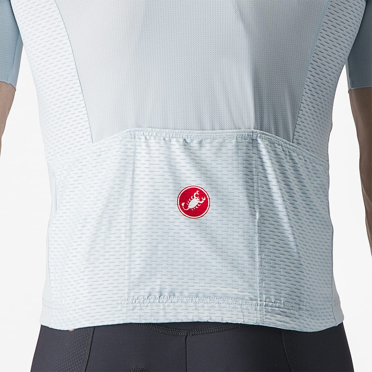 CASTELLI TRADIZIONE Koszulka z krótkim rękawem niebieska