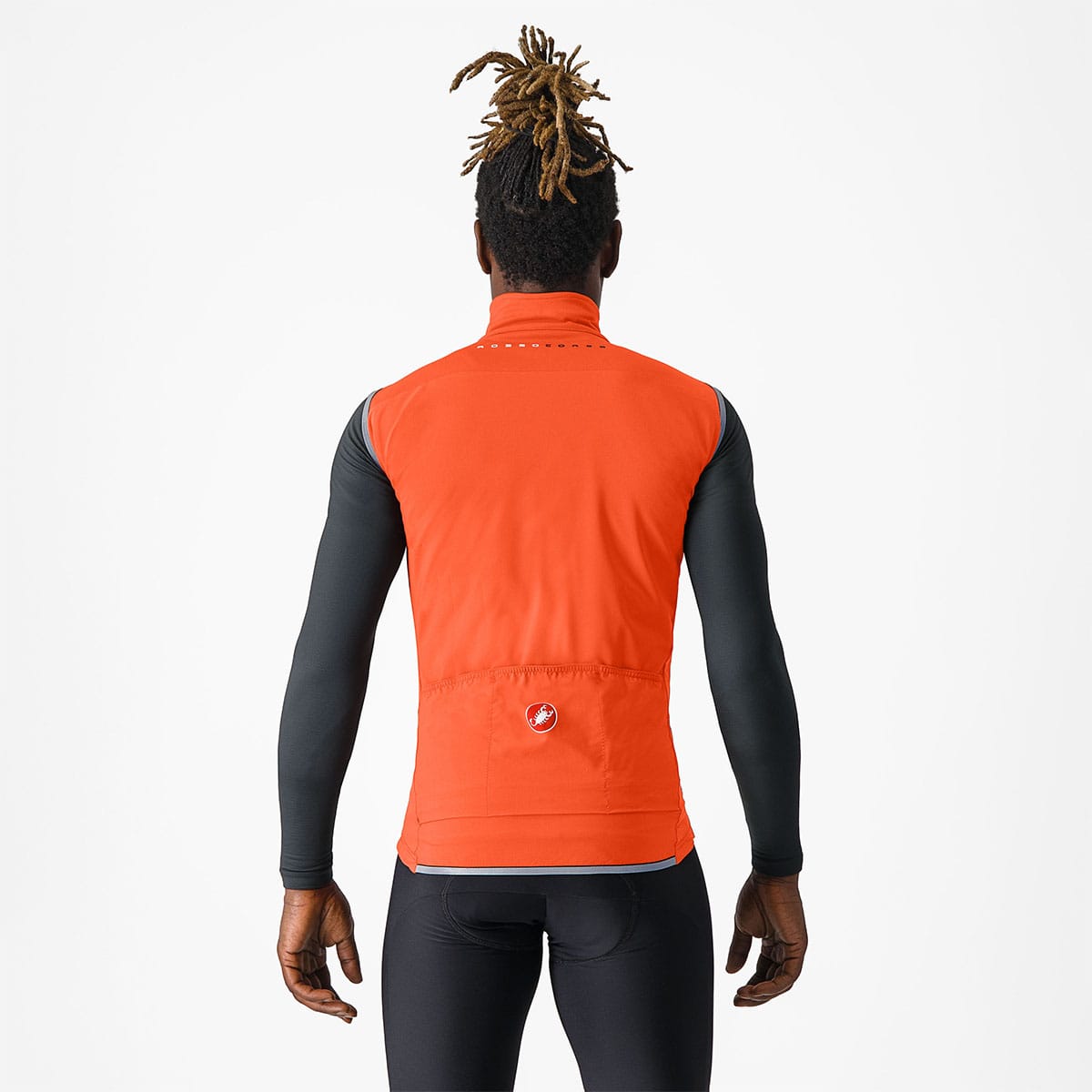 CASTELLI PERFETTO RoS 2 Orange Sleeveless Jacket