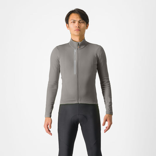 CASTELLI ENTRATA THERMAL Jersey z długim rękawem szary