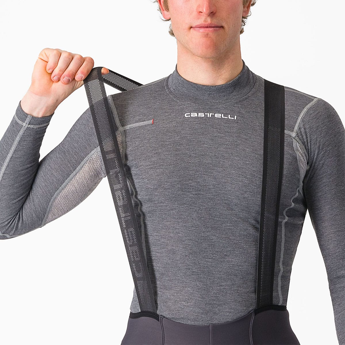 CASTELLI ESPRESSO Bib Tight szary