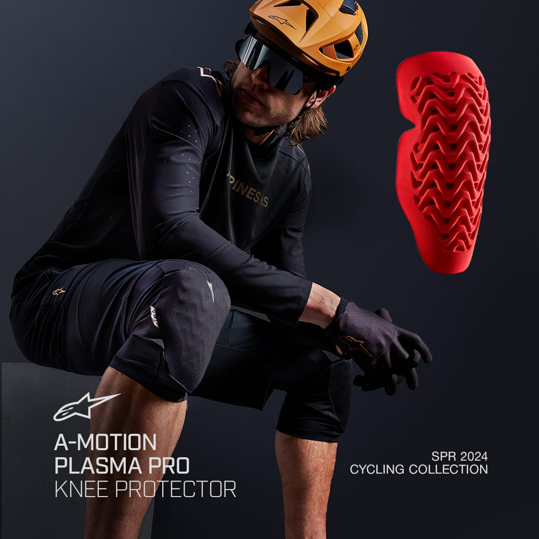 ALPINESTARS A-IMPACT PLASMA PRO Nakolanniki czarny/biały