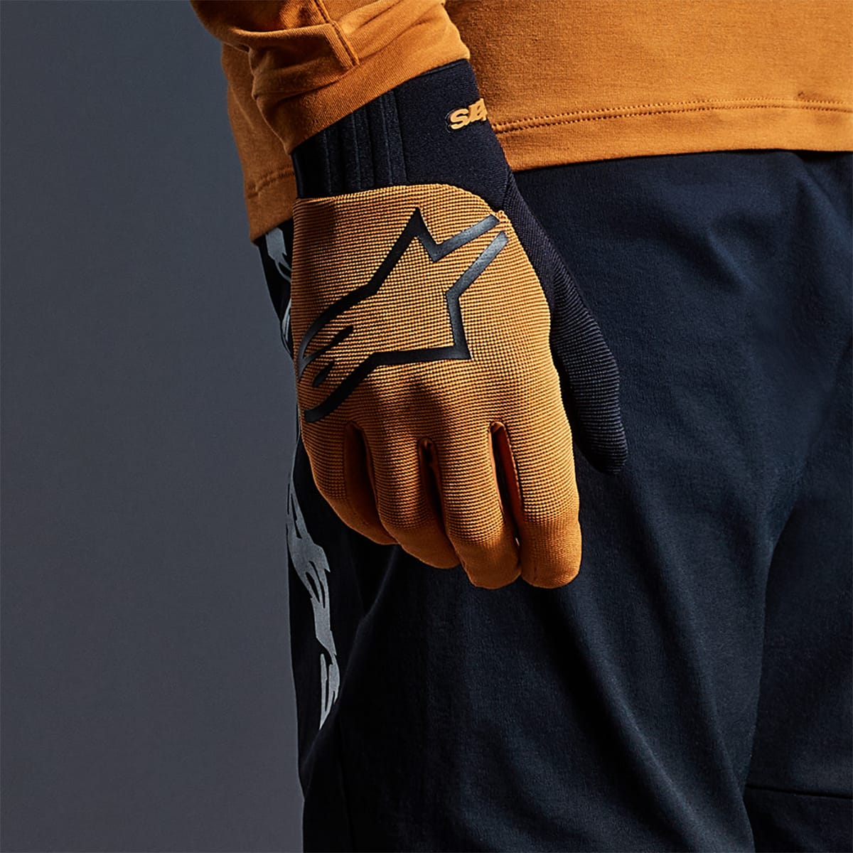 Rękawice ALPINESTARS A-DURA pomarańczowe
