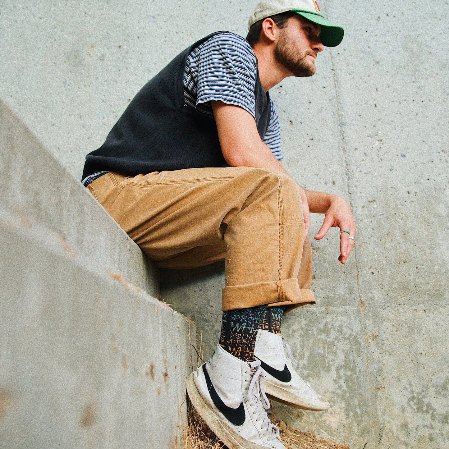 MERGE4 TAYLOR REINHOLD PROTECT WHAT YOU LOVE Socks