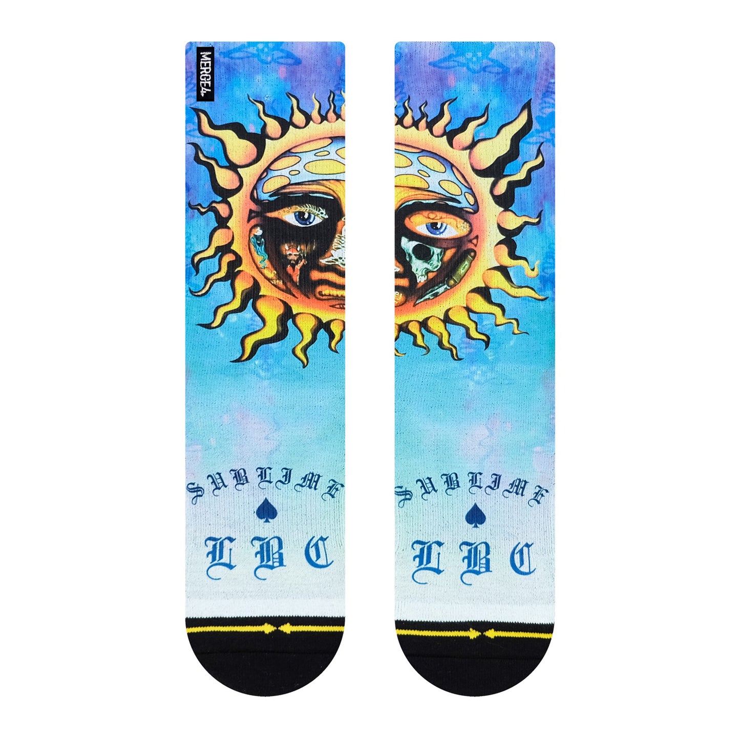 Skarpety MERGE4 SUBLIME SUN BLUE
