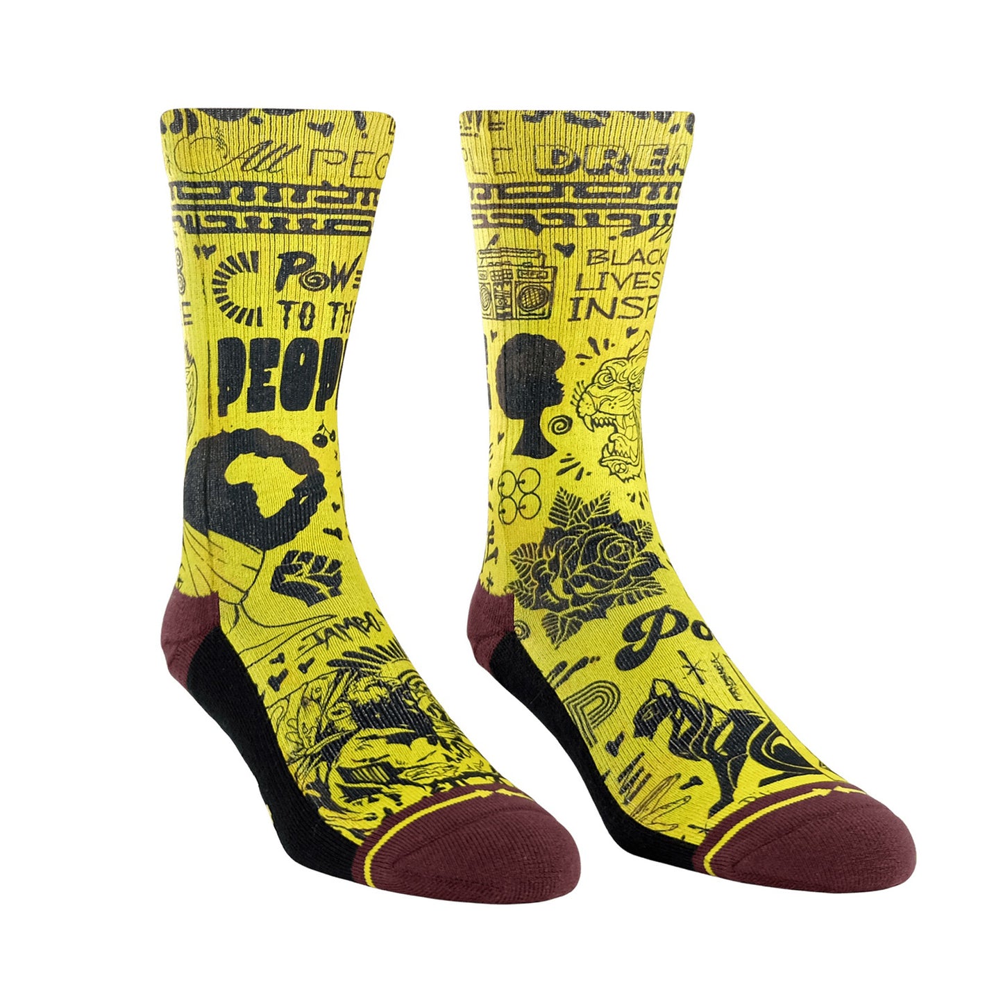 MERGE4 TR POWER TO THE PEOPLE Socks
