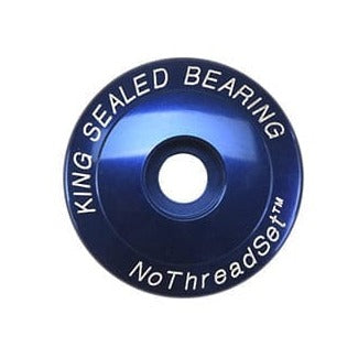 Bouchon de Potence CHRIS KING 1"1/8 Bleu