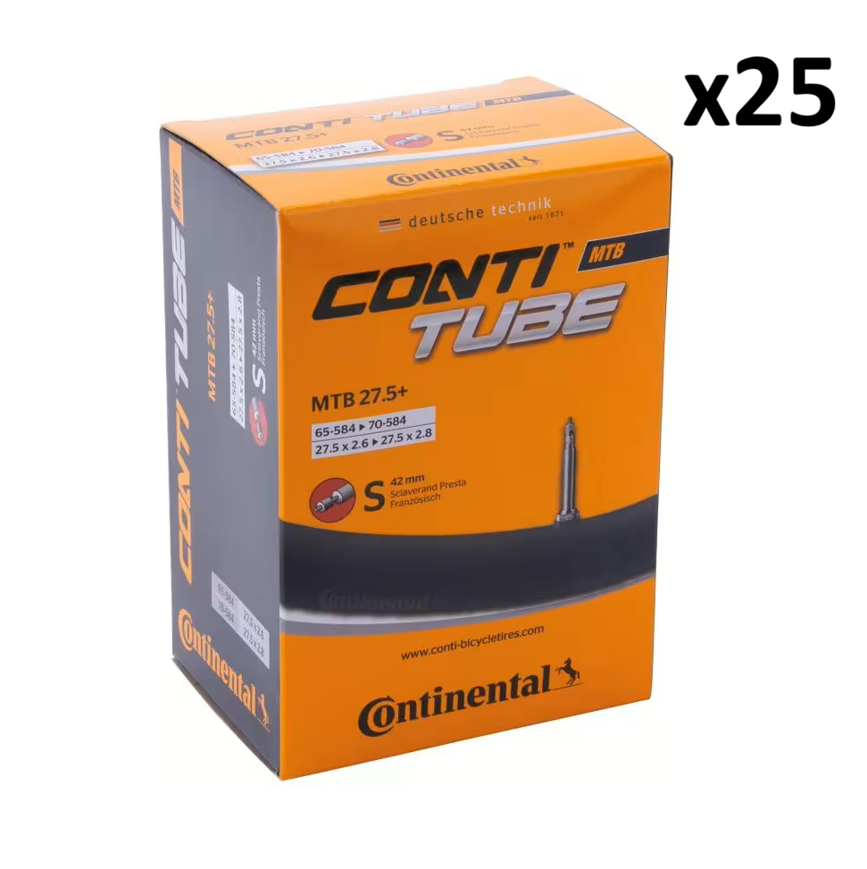 Dętka CONTINENTAL 27,5x2,60-2,80 Presta 42 mm (opakowanie 25 szt.)