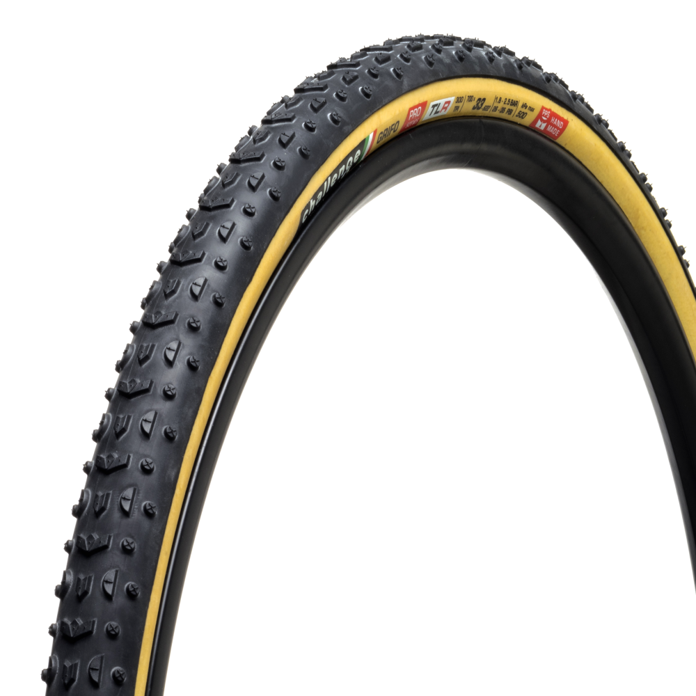 Opona CHALLENGE OPEN GRIFO 700x33c Tubeless Ready Beige