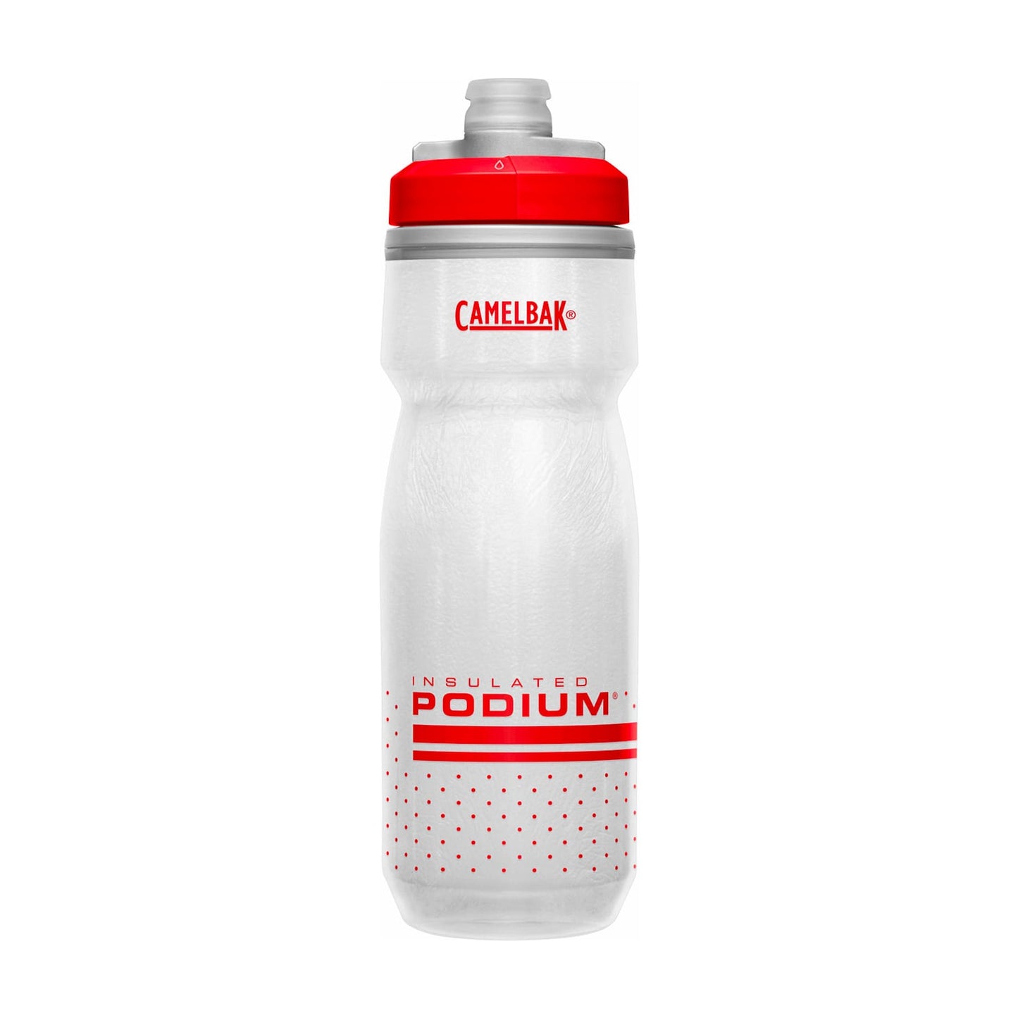Butelka termiczna CAMELBAK PODIUM CHILL biały/czerwony