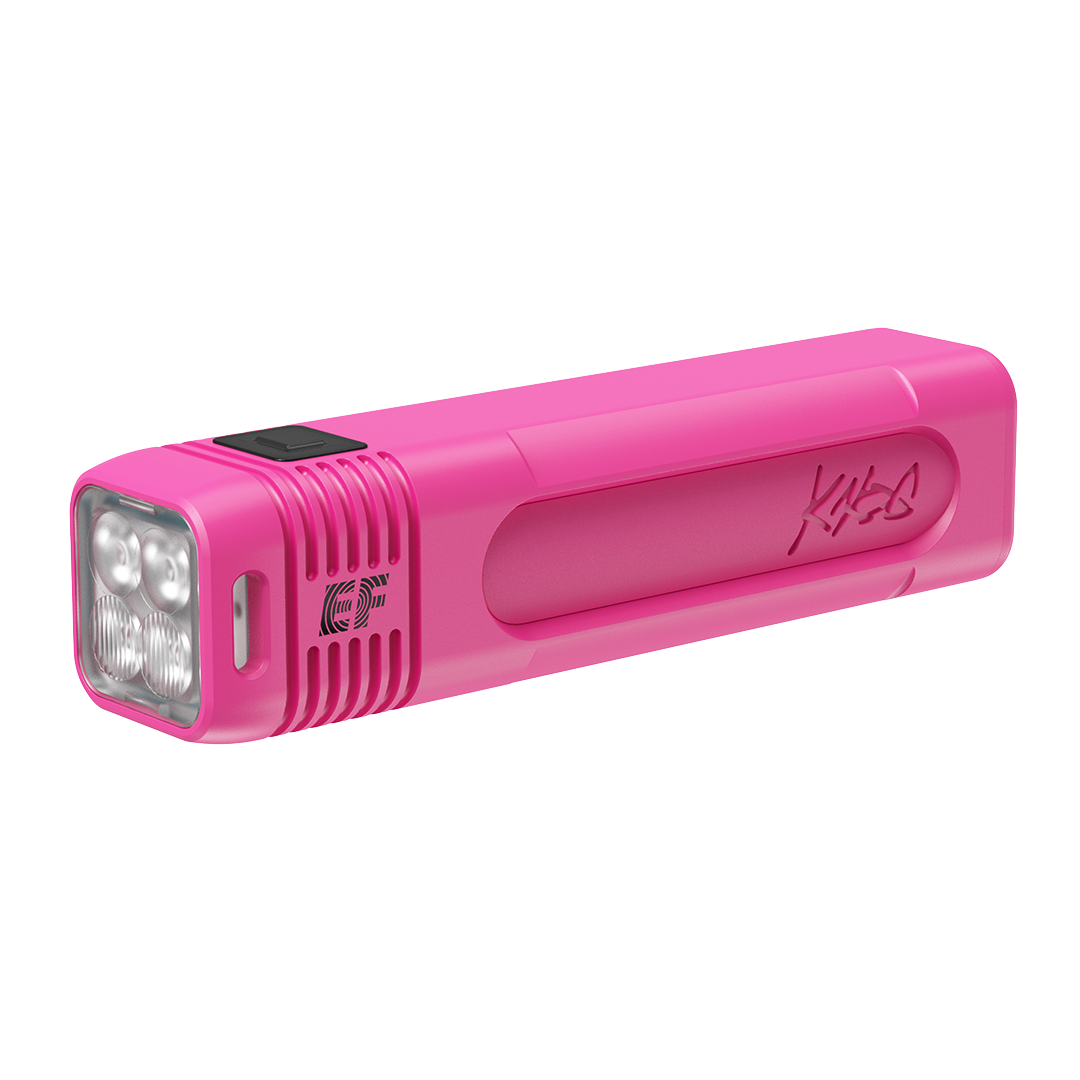 KNOG BLINDER PRO 900 Pink Front Light - E.F. Pro Cycling Limited Edition