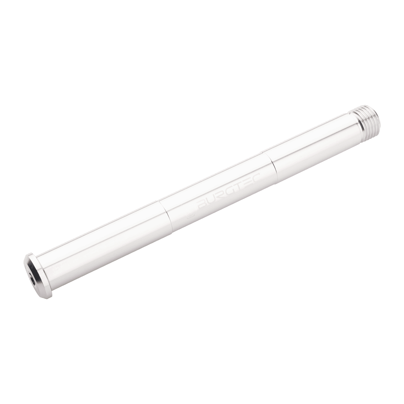 Oś przedniego koła BURGTEC do widelca Rockshox 15x110 mm Boost Silver