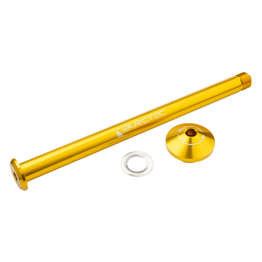 Oś tylnego koła BURGTEC 171 mm do ramy Yeti Gold