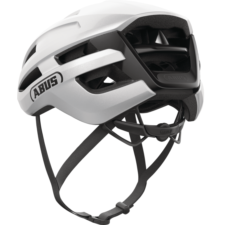 Kask szosowy ABUS POWERDOME srebrny