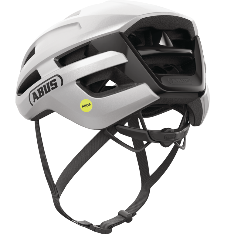 Kask szosowy ABUS POWERDOME MIPS srebrny