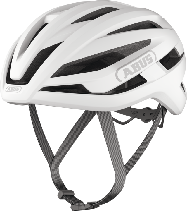 ABUS STORMCHASER ACE Polar Road Helmet White