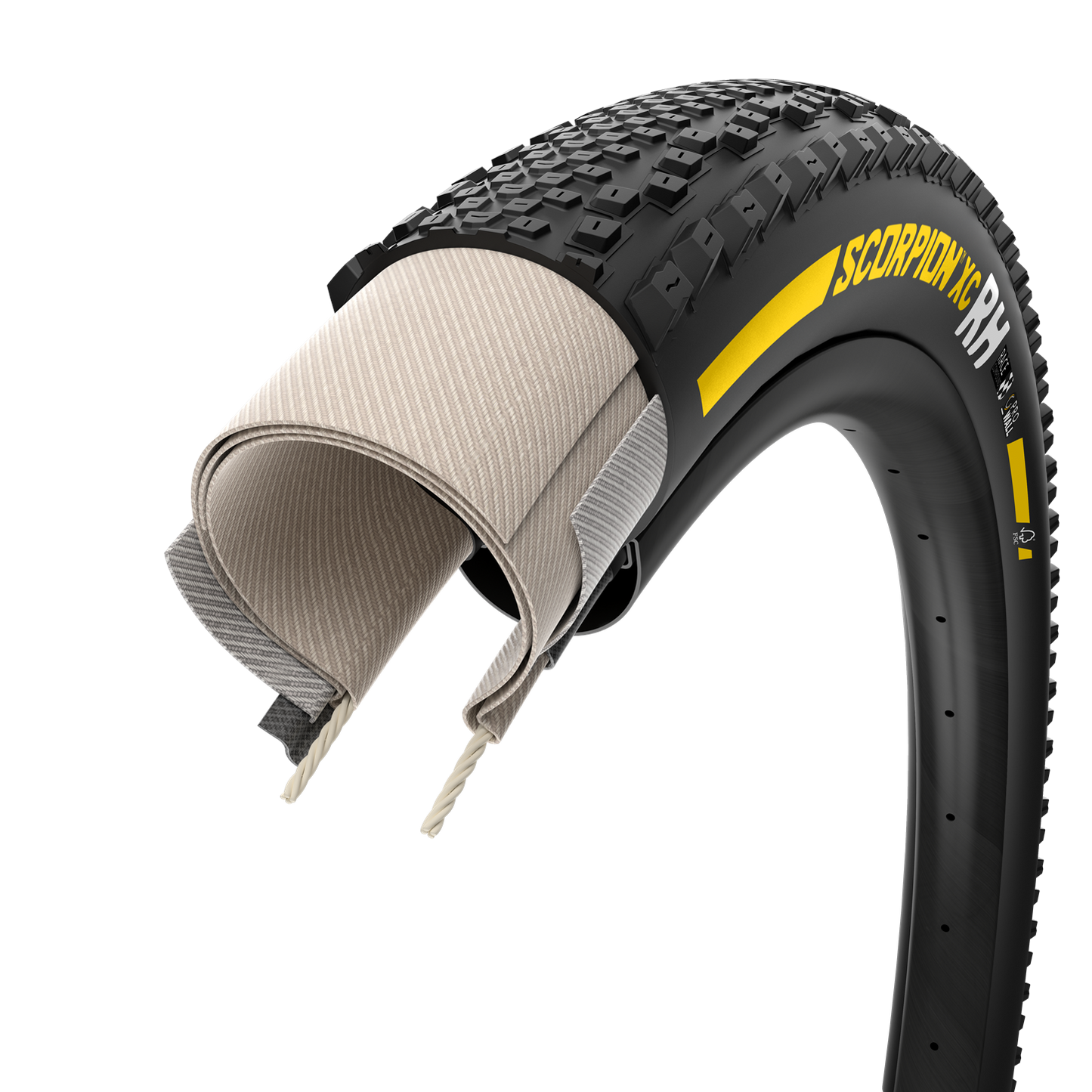 Opona PIRELLI SCORPION RACE XC RH ProWall 29x2.40 Tubeless Ready Soft Yellow Team Edition