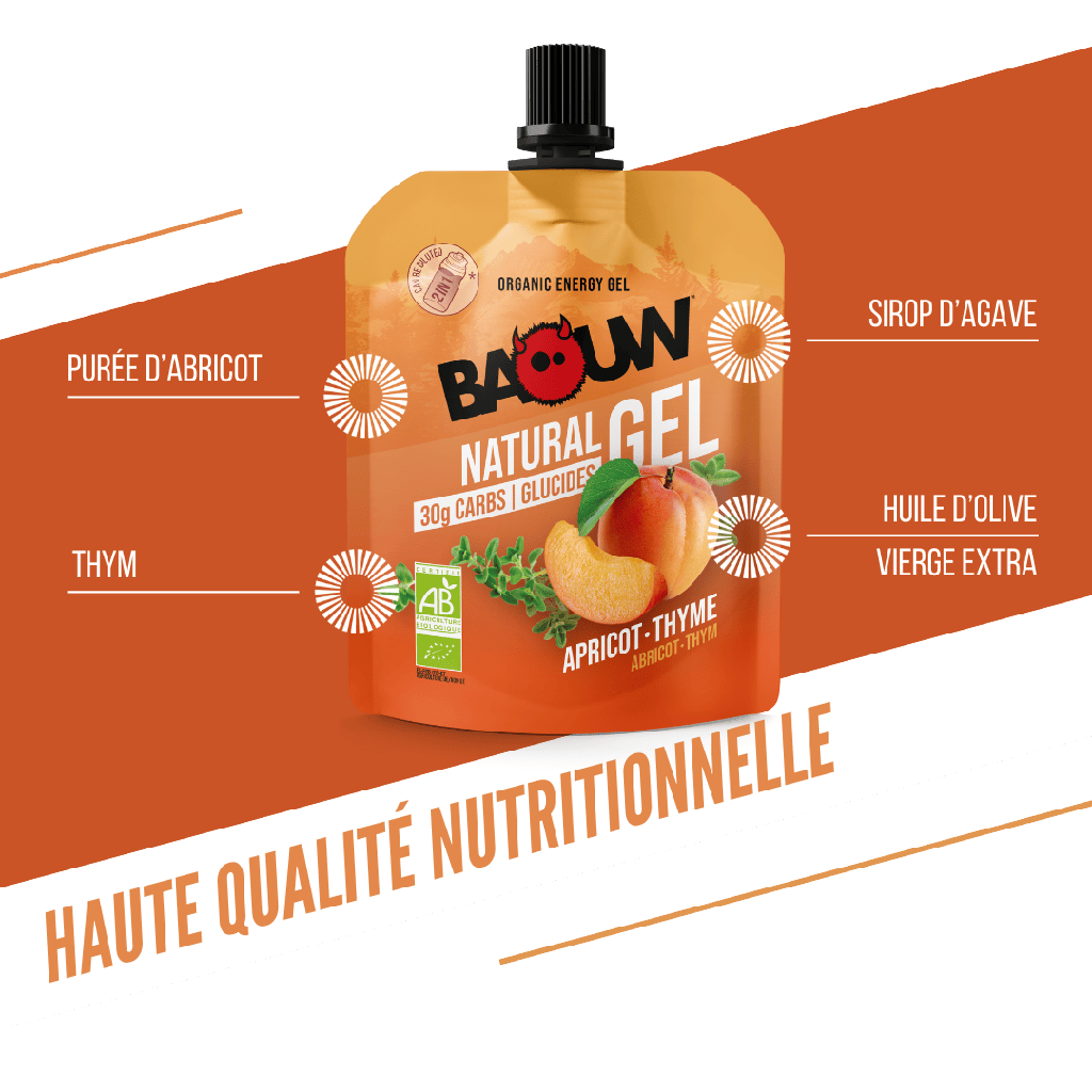 BAOUW Energizing Gel Organic Apricot-Thyme (85g)