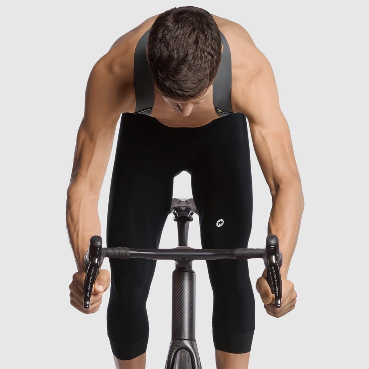 Spodenki ASSOS MILLE GT SPRING FALL C2 3/4 czarne