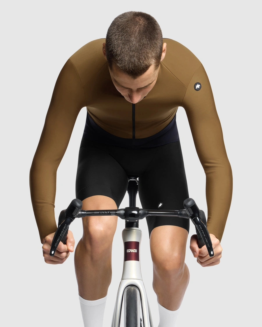 Koszulka ASSOS EQUIPE R SPRING FALL S11 Długi Rękaw Jupiter Gold