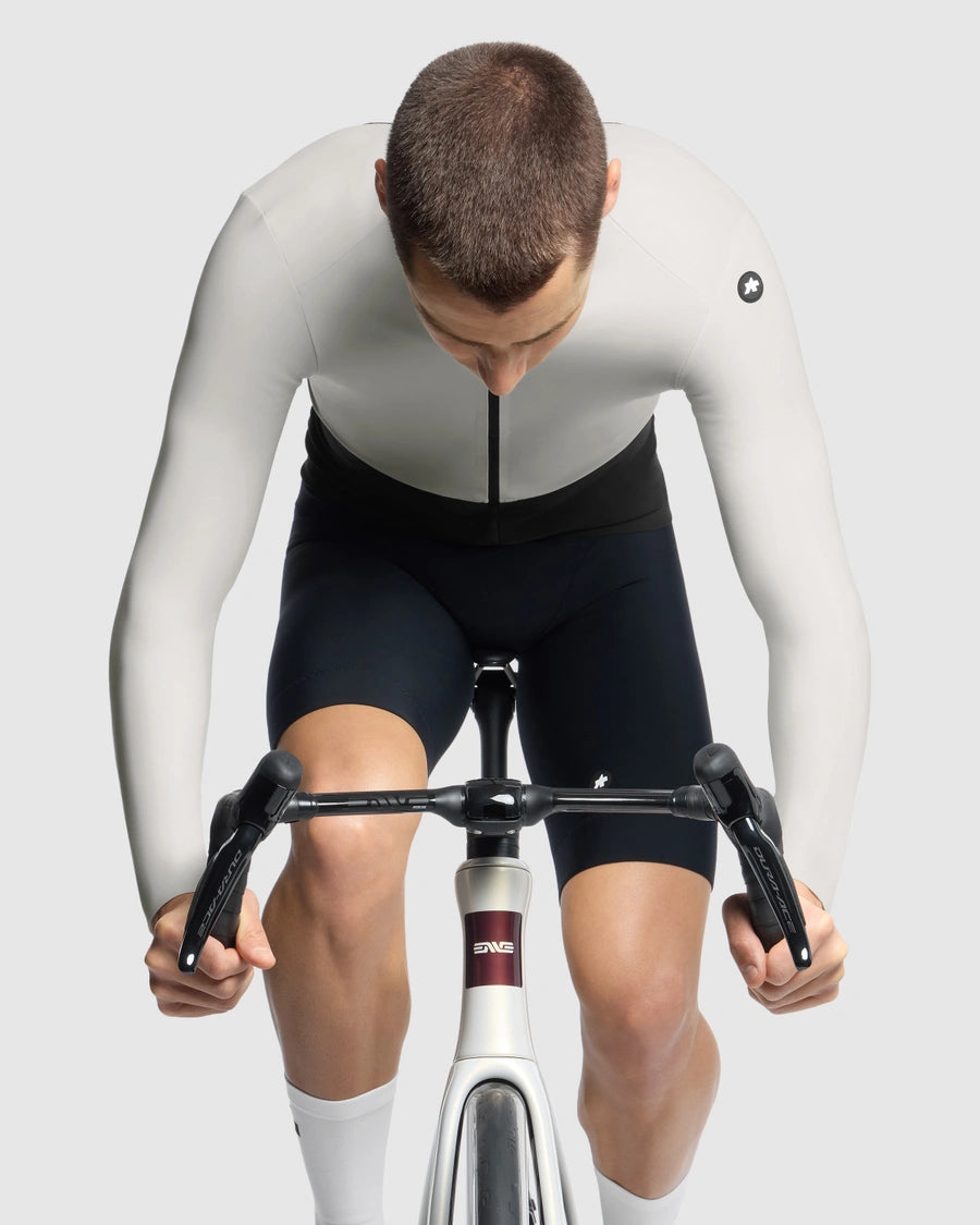 Koszulka ASSOS EQUIPE R SPRING FALL S11 Długi Rękaw Biała