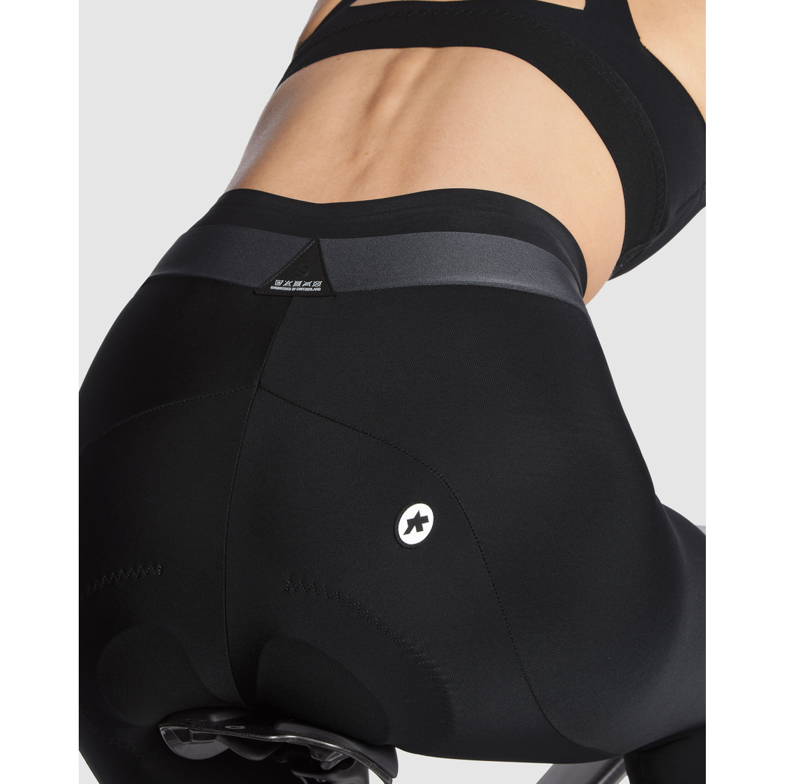 ASSOS UMA C2 Women's 3/4 Bibtights Black Series