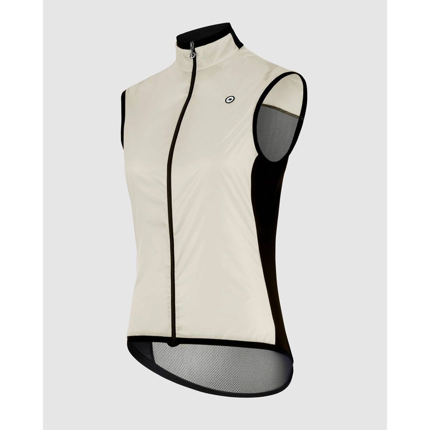 ASSOS UMA GT WIND C2 Damska beżowa kurtka bez rękawów