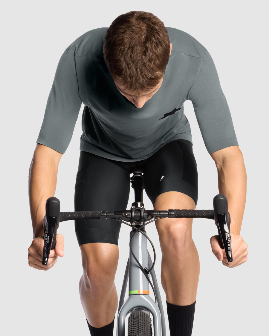 ASSOS TACTICA TECH T5 Koszulka z krótkim rękawem szara