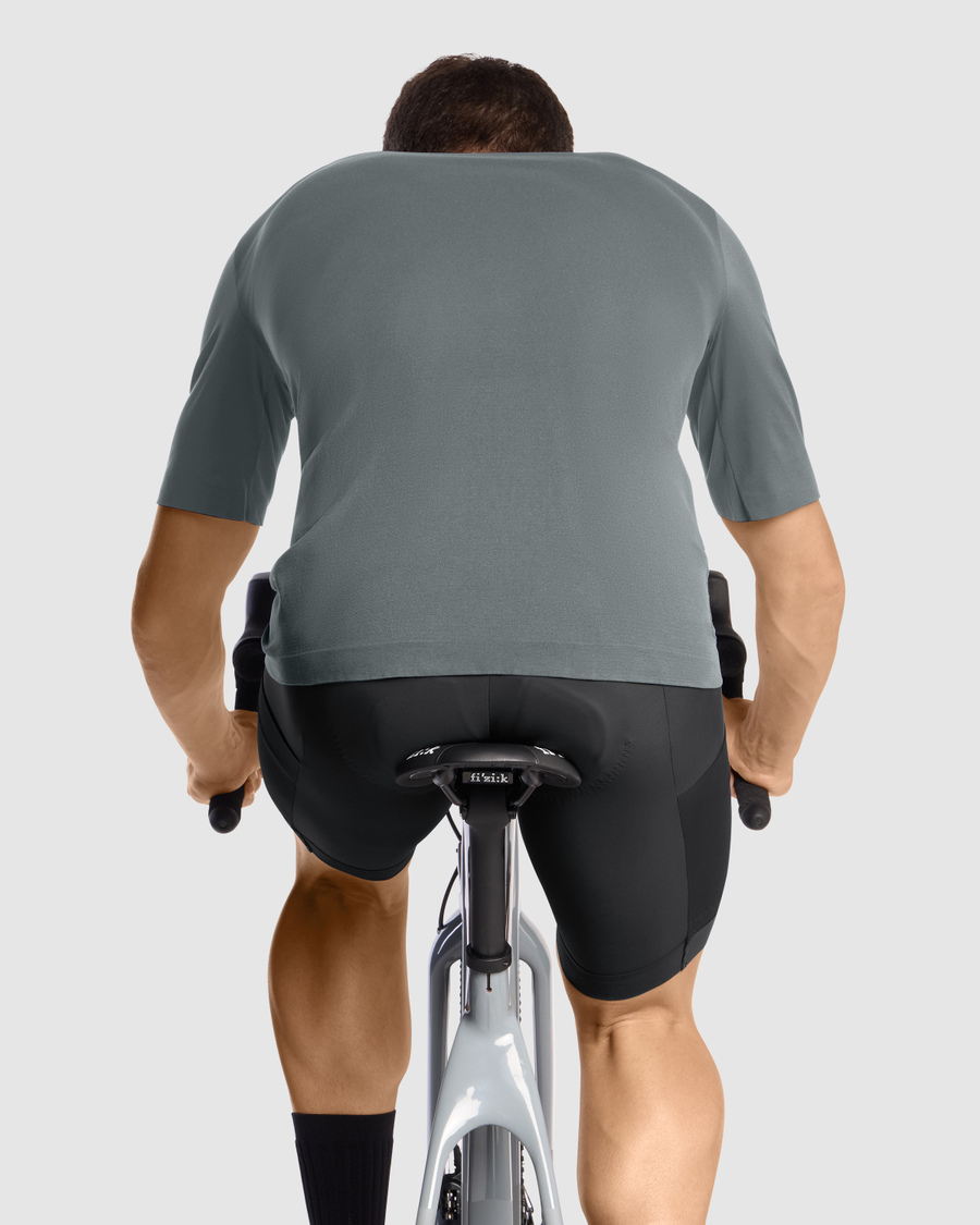 ASSOS TACTICA TECH T5 Koszulka z krótkim rękawem szara