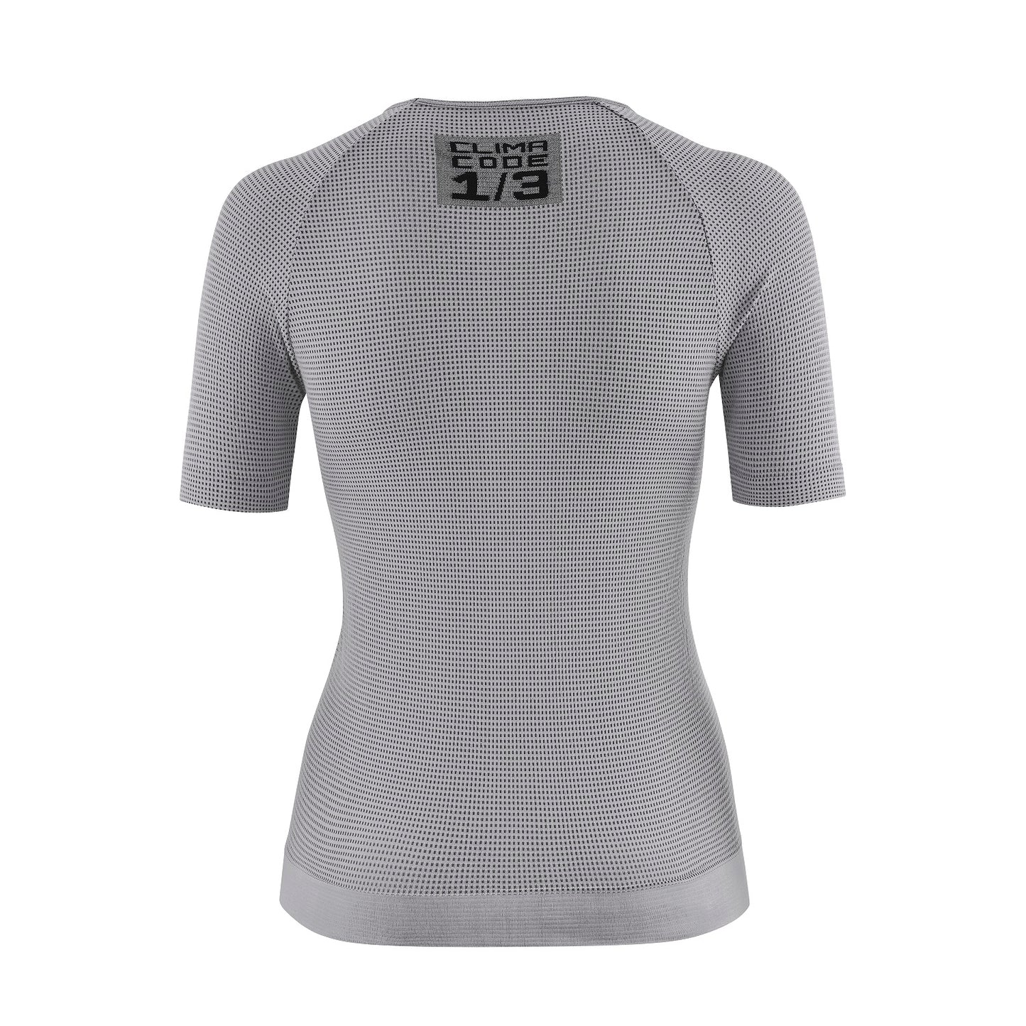 ASSOS NS SKIN LAYER P1 Bielizna damska z krótkim rękawem Szary
