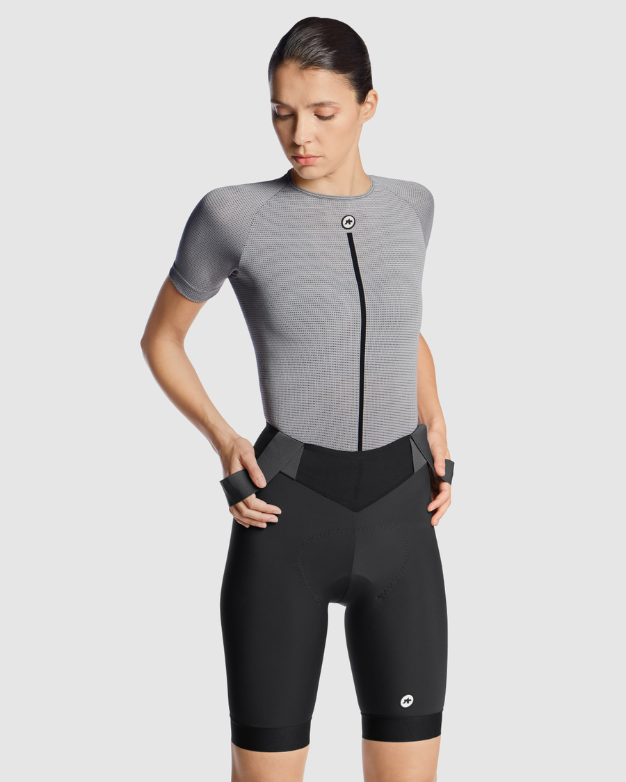 ASSOS NS SKIN LAYER P1 Bielizna damska z krótkim rękawem Szary