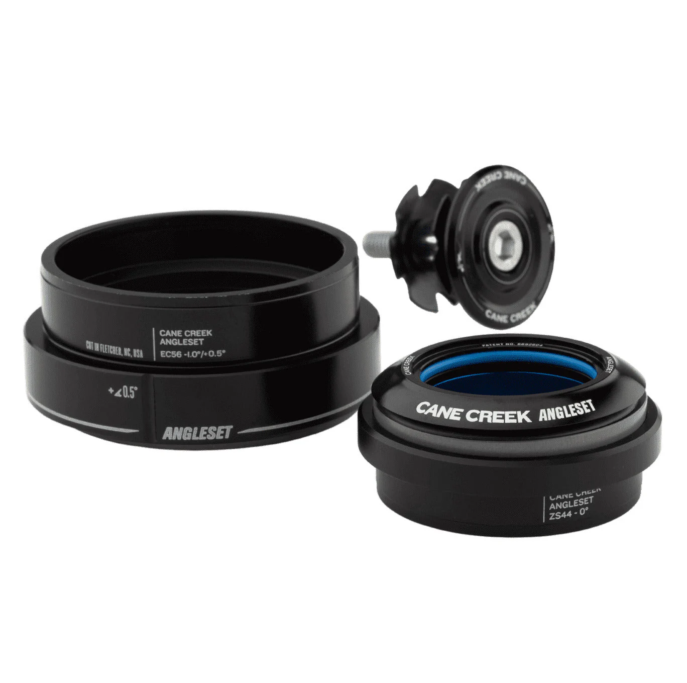 Semi-Integrated / External Headset CANE CREEK ANGLESET Conical ZS44/EC56 BAA0504K