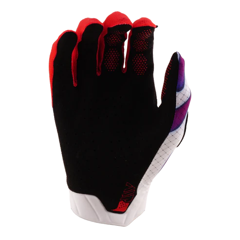 TROY LEE DESIGNS AIR OVERSPRAY Junior Gloves White/Purple