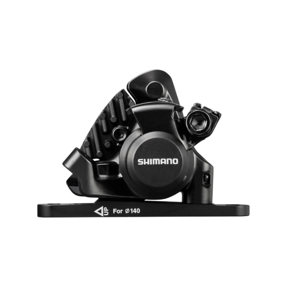 Mechaniczny zacisk hamulca przedniego SHIMANO RS305 z płaskim mocowaniem