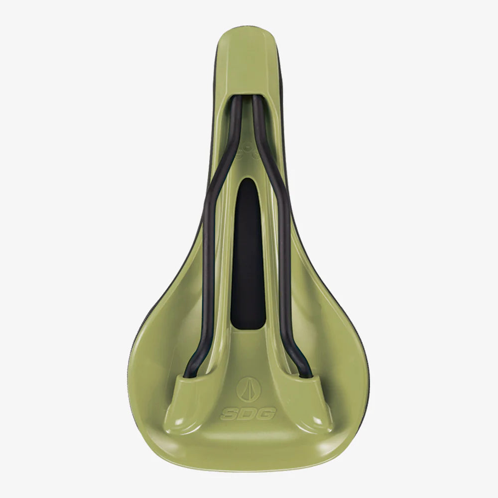 Siodełko SDG BEL-AIR V3 MAX Lux-Alloy Rails Black/Green