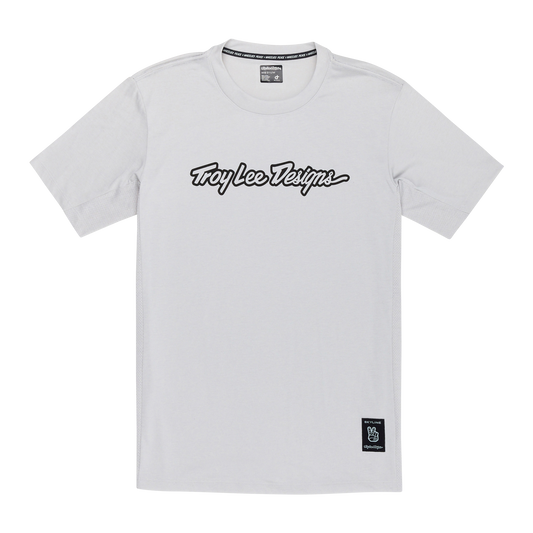 TROY LEE DESIGNS SKYLINE RIDE TEE SIGNATURE Jersey z krótkim rękawem Grey 2025