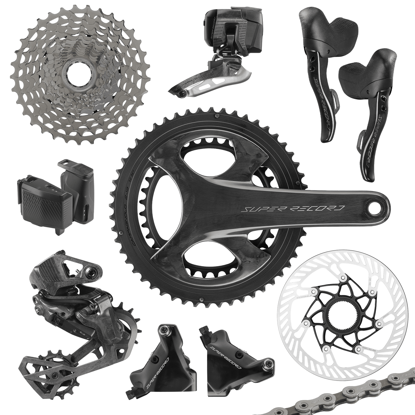 Pakiet CAMPAGNOLO SUPER RECORD WRL 2x13V