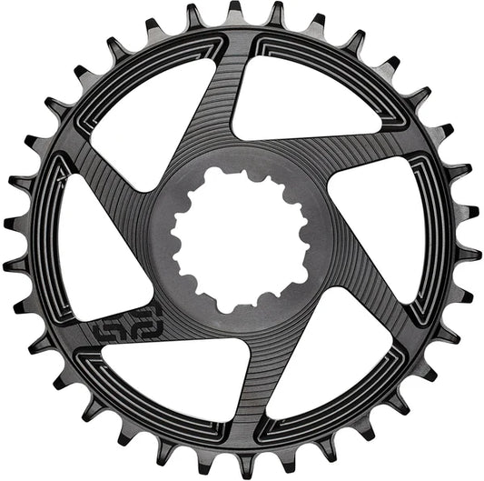 E-THIRTEEN HELIX RACE 11/12V Bezpośredni montaż SRAM Boost Offset 3mm Mono Tarcza łańcuchowa czarna